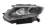 Nissan X-Trail Estate 2014-2017 Headlamp LED Type With LED Daytime Running Lamp Passenger Side L
