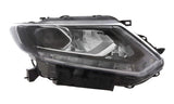 Nissan X-Trail Estate 2014-2017 Headlamp LED Type With LED Daytime Running Lamp Driver Side R