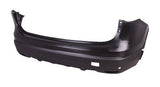 Nissan Qashqai Hatchback 2014-2017 Rear Bumper With Sensor Holes Not Primed