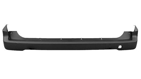 Nissan NV200 Van 2010-2018 Rear Bumper No Sensor Holes No Reflector Holes - Textured