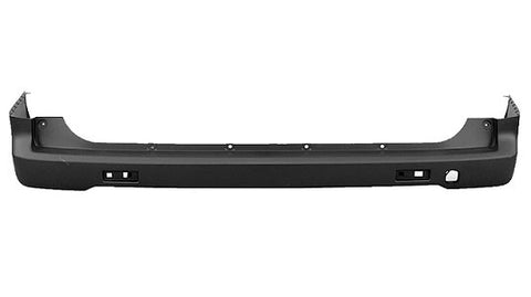 Nissan NV200 Van 2010-2018 Rear Bumper No Sensor Holes With Reflector Holes - Textured