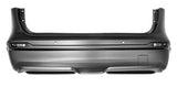 Nissan Qashqai Hatchback 2017-2021 Rear Bumper With Sensor Holes Primed Upper Section