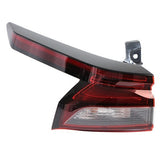 Nissan Qashqai Hatchback 2021-2024 Rear Lamp Part LED Outer Section Passenger Side L