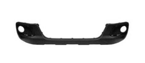 Peugeot 2013-2016 Hatchback 2013-2016 Front Bumper Lower Section With Lamp Holes No Trim Holes - Textured