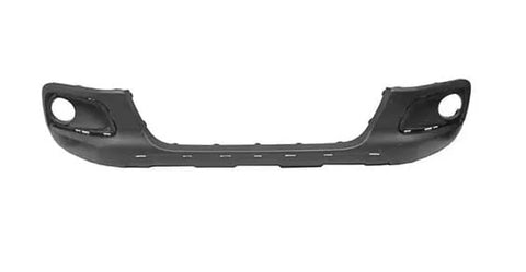 Peugeot 2008 Hatchback 2013-2016 Front Bumper Lower Section No Sensor Holes With Lamp Holes With Lower Trim Holes Textured