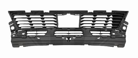Peugeot 3008 Hatchback 2016-2021 Front Bumper Grille Centre Section With Sensor Holes (Fits 2018 to 2021 Only)
