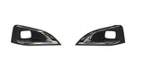 Peugeot 5008 MPV 2017-2021 Front Bumper Trim (Fits Models With LED Headlamps) Black With Chrome Surround