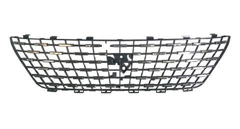 Peugeot 3008 Hatchback 2016-2021 Front Grille Outer Section With Camera Hole Black (Fits GT-Line Models Only)