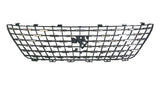 Peugeot 3008 Hatchback 2016-2021 Front Grille Outer Section No Camera Hole (GT-Line Models) Black With Chrome Trims 