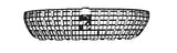 Peugeot 3008 Hatchback 2016-2021 Front Grille Outer Section No Camera Hole Black (Not GT-Line Models)