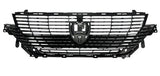 Peugeot 308 Estate 2021- Front Grille Main Section With Sensor Holes No Camera Hole (Fits Allure Models) Black & Chrome 