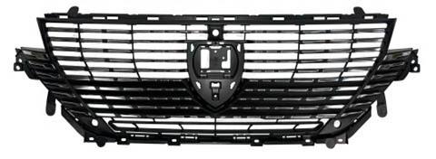 Peugeot 308 5 Door Hatchback 2021- Front Grille Main Section With Sensor Holes With Camera Hole (Fits Allure Models) Black & Chrome 