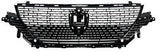 Peugeot 308 5 Door Hatchback 2021- Front Grille Main Section With Sensor Holes With Camera Hole (Fits GT Models) Gloss Black 