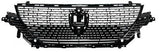 Peugeot 308 Estate 2021- Front Grille Main Section With Sensor Holes With Camera Hole (Fits GT Models) Gloss Black 