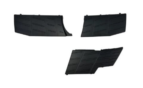 Peugeot 208 5 Door Hatchback 2023- Front Grille Trim 3 Piece Set (Fits Allure Models Only)