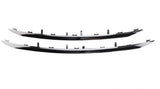 Peugeot 2008 Hatchback 2013-2016 Front Grille Trim Black 2 Piece Set Black