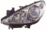 Peugeot 307 5 Door Hatchback 2005-2007 Headlamp Halogen H7 & H1 (Incudes Motor) Passenger Side L