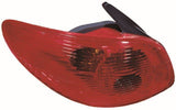 Peugeot 206 3 Door Hatchback 2003-2009 Rear Lamp Passenger Side L