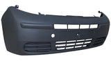Renault Trafic Van 2001-2007 Front Bumper No Lamp Holes - Textured Black
