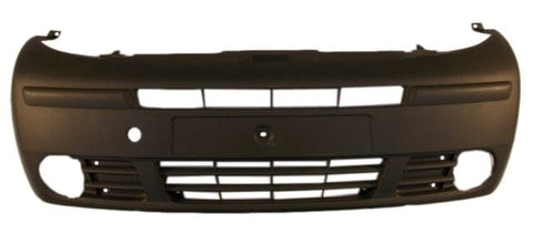 Renault Trafic Van 2001-2007 Front Bumper With Lamp Holes Textured