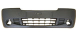 Nissan Primastar Van 2007-2014 Front Bumper With Lamp Holes (Not Sport Models) Textured