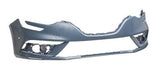 Renault Megane 5 Door Hatchback 2016-2021 Front Bumper With Sensor Holes No Wash Jet Holes (Not Trophy or GT-Line or RS Models) Primed