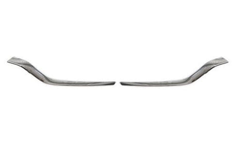 Renault Captur Hatchback 2019-2024 Front Grille Trim Chrome 2 Piece Set
