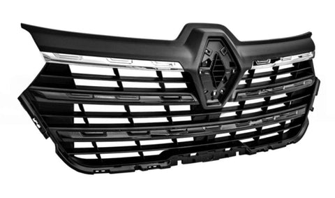 Renault Trafic Van 2022- Front Grille With Two Chrome Strips Included