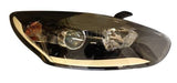 Renault Megane 5 Door Hatchback 2014-2016 Headlamp Halogen With Chrome Lower Trim With Black Upper Trim Driver Side R