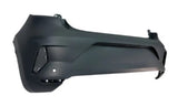 Renault Clio 5 Door Hatchback 2023- Rear Bumper With Sensor Holes No Park Assist Holes Primed