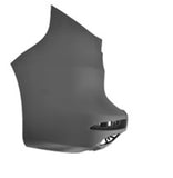 Renault Kangoo Van 2022- Rear Bumper Corner No Blind Spot System Twin Door Type Primed - Passenger Side L