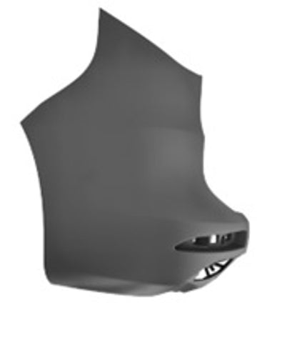 Renault Kangoo Van 2022- Rear Bumper Corner No Blind Spot System Tailgate Type Primed - Passenger Side L