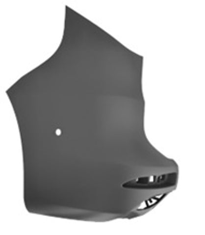 Renault Kangoo Van 2022- Rear Bumper Corner With Blind Spot System Tailgate Type Primed - Passenger Side L