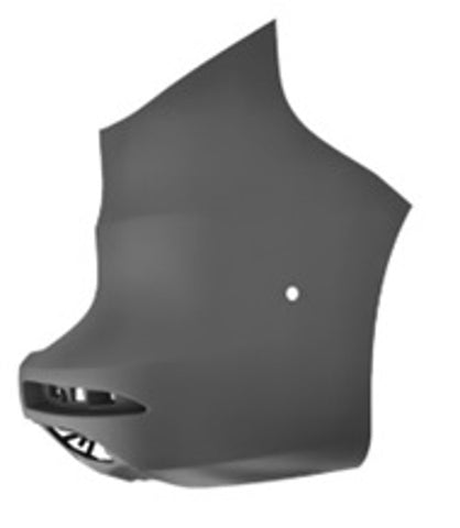 Renault Kangoo Van 2022- Rear Bumper Corner With Blind Spot System Tailgate Type Primed - Driver Side R