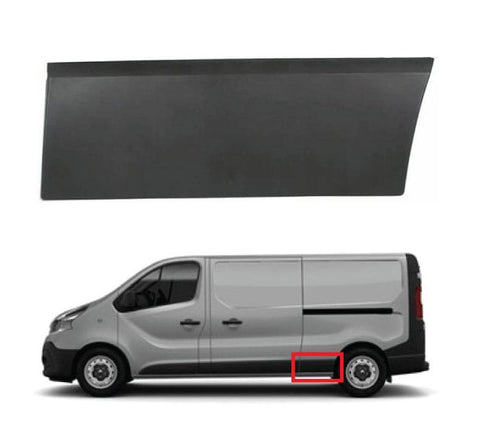 Left Side Lower Wing Door Mirror Base Trim – For Fiat Talento 2016-2022 (Passenger Side, Clip-On)