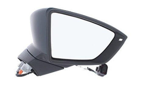 Seat Arona Hatchback 2021- Door Mirror Electric Not Heated Manual Fold Primed Cover Driver Side R