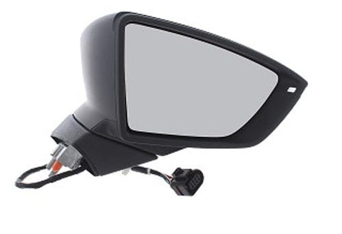 Seat Arona Hatchback 2021- Door Mirror Electric Heated Power Fold Primed Cover Driver Side R