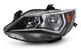 Seat Ibiza 3 Door Hatchback 2015-2017 Headlamp Halogen Type With Twin Reflector Passenger Side L