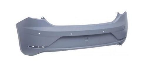 Seat Leon 5 Door Hatchback 2017-2020 Rear Bumper With Sensor Holes (Standard Models) Primed