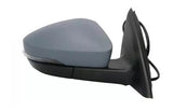 Skoda Octavia Hatchback 2013-2017 Door Mirror Power Fold Electric Heated - Primed Cover Passenger Side L