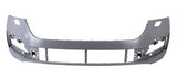 Skoda Octavia Hatchback 2020-2024 Front Bumper No Sensor Holes With Template To Drill Holes With Wash Jet Holes - Primed