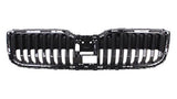 Skoda Superb Estate 2019-2024 Front Grille Matt Black 