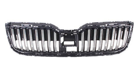 Skoda Superb Estate 2019-2024 Front Grille Painted Black