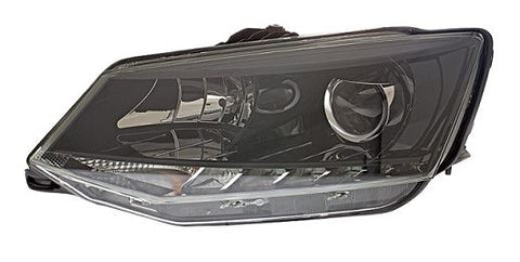 Skoda Fabia Hatchback 2015-2018 Headlamp Halogen H7 With LED Projector Daytime Running Lamp (Not Colour Edition & Monti Carlo Models) Passenger Side L