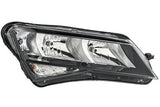 Skoda Superb Hatchback 2015-2019 Headlamp Halogen Type With Halogen Daytime Running Lamp Driver Side R