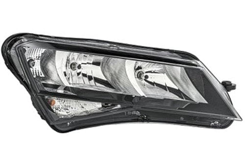 Skoda Superb Estate 2019-2024 Headlamp Halogen Type With Halogen Daytime Running Lamp Driver Side R