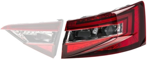 Skoda Superb Hatchback 2015-2019 Rear Lamp (LED Type) Driver Side R