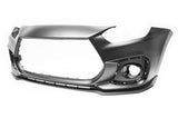 Suzuki Swift 5 Door Hatchback 2020-2024 Front Bumper No Wash Jet Holes No Sensor Holes (Sport Models With Carbon Look Lower Lip) Primed