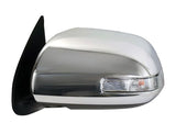 Toyota Hilux Pickup 2012-2016 Door Mirror Electric Not Heated Manual Fold Type With Chrome Cover Passenger Side L