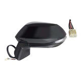 Toyota Corolla 5 Door Hatchback 2019-2023 Door Mirror Electric Heated Manual Fold Primed Cover Passenger Side L